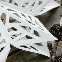 House Doctor Lehlo Stars White^ Juletræspynt|Julepynt