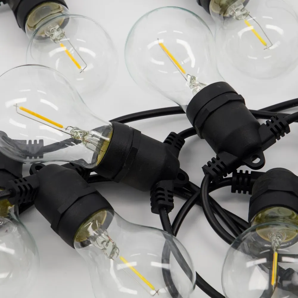 House Doctor Light String Lights Black^ Udendørs