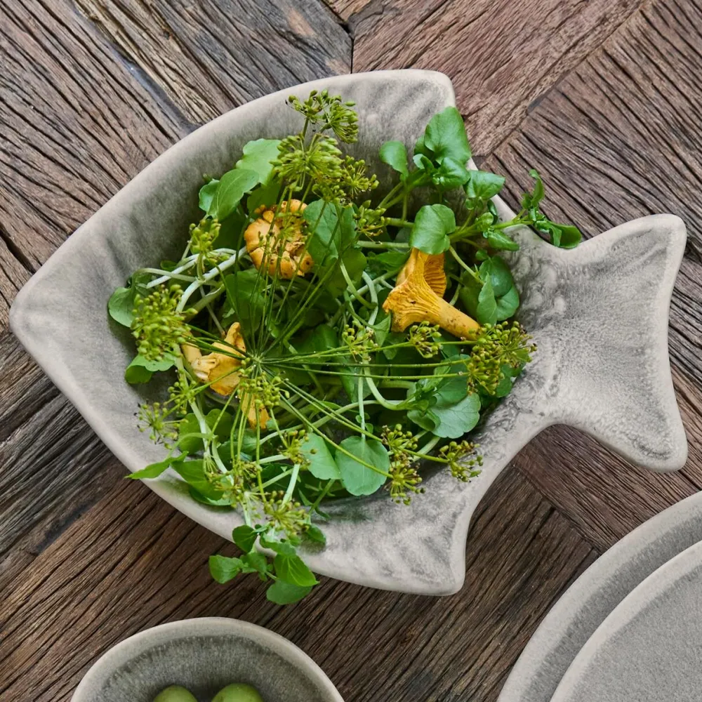 House Doctor Maki Serving Dish Grey^ Køkken