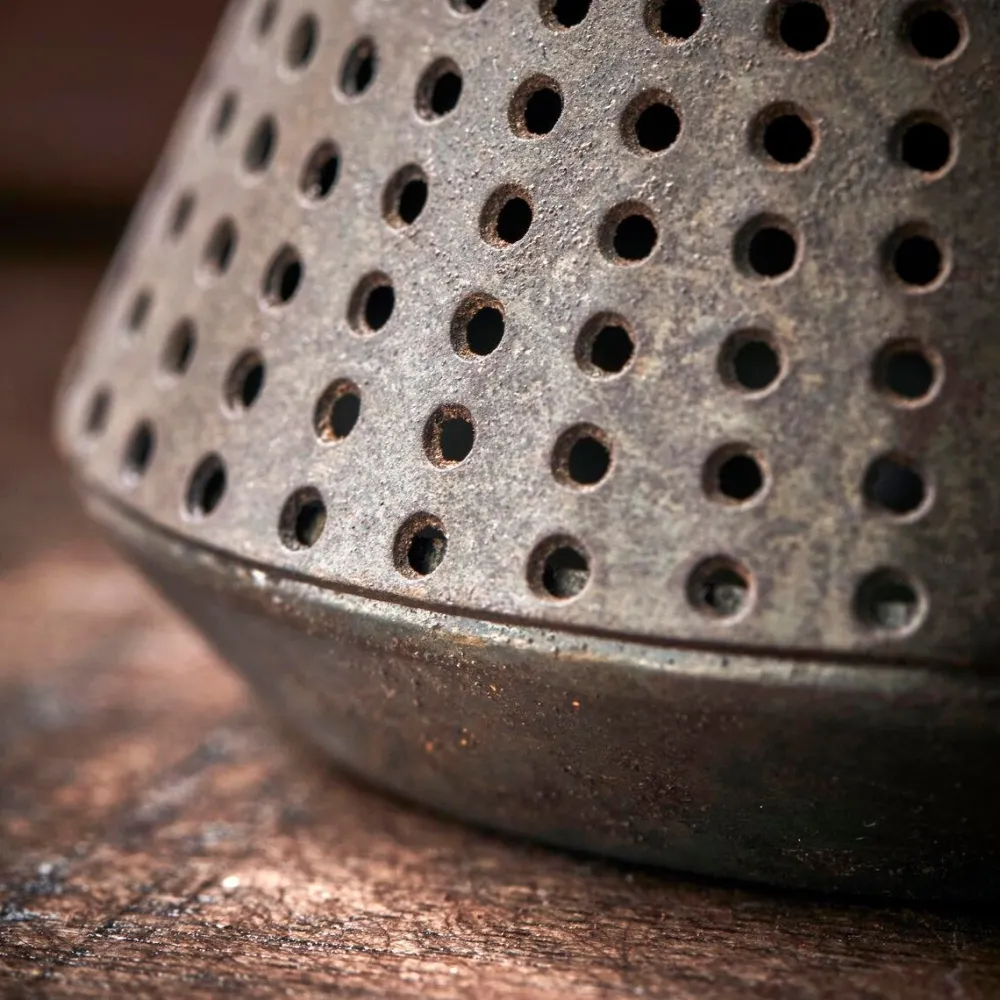 House Doctor Minis Tealight Holder Antique Brown^ Lysestager