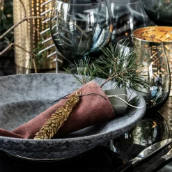 House Doctor Ornament Corne Brass Large^ Julepynt