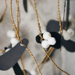 House Doctor Ornament Mistletoe Black Large^ Julepynt