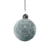 House Doctor Ornament Velour Dusty Green Large^ Juletræspynt|Julepynt