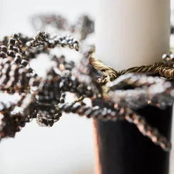 House Doctor Pearl Candle Rings Grey/Gold^ Juletræspynt|Julepynt