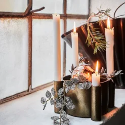 House Doctor Pearl Ornaments Grey/Gold^ Juletræspynt|Julepynt