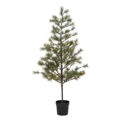 House Doctor Pin Christmas Tree With LED Nature Small^ Julepynt