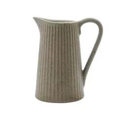 House Doctor Pleat Jug Grey/Brown Small^ Keramik & Porcelæn