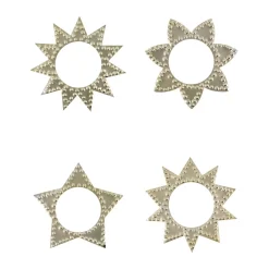 House Doctor Ring Napkin Rings Antique Champagne Silver^ Julepynt