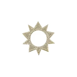 House Doctor Ring Napkin Rings Antique Champagne Silver^ Julepynt