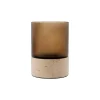 House Doctor Rivo Candle Holder Brown Small^ Lysestager