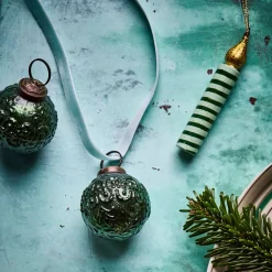 House Doctor Roon Ornament Green^ Juletræspynt|Julepynt