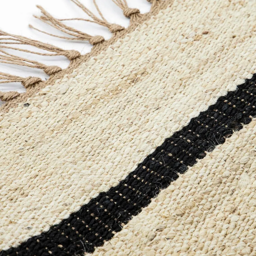 House Doctor Sima Rug Black/Natural^ Tæpper & Måtter