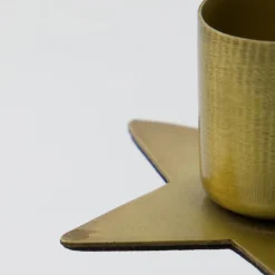 House Doctor Stage Candle Holder Antique Brass Small^ Julepynt|Adventsstager