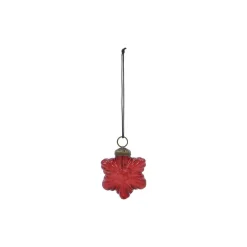 House Doctor Star Ornament Red^ Juletræspynt|Julepynt