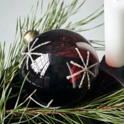 House Doctor Star Ornament Burgundy^ Juletræspynt|Julepynt