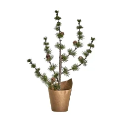 House Doctor Stay Christmas Tree Green Small^ Julepynt