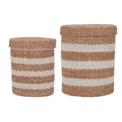 House Doctor Storage Baskets Geet Nature/Brown^ Kurve