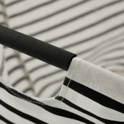 House Doctor Stripes Laundry Bag Black/White^ Badeværelse