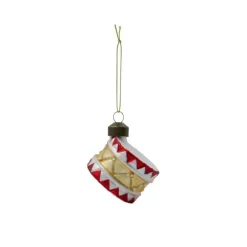 House Doctor Tambur Ornament Red/Gold^ Juletræspynt|Julepynt