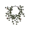 House Doctor Torch Wreath Green Small^ Julepynt