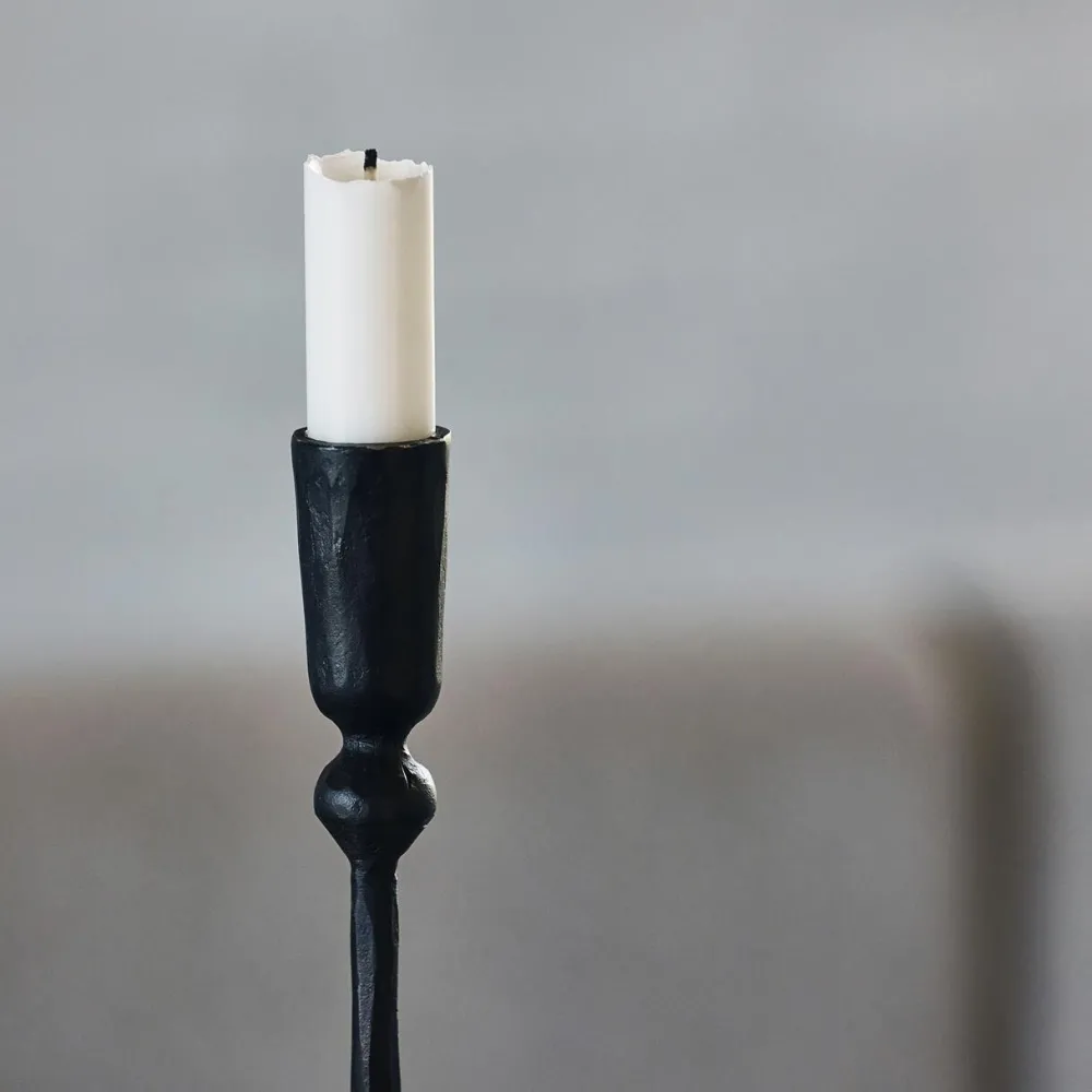 House Doctor Trivo Floor Candle Stand Black High^ Lysestager