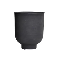 House Doctor Vig Planter Grey Small^ Krukker