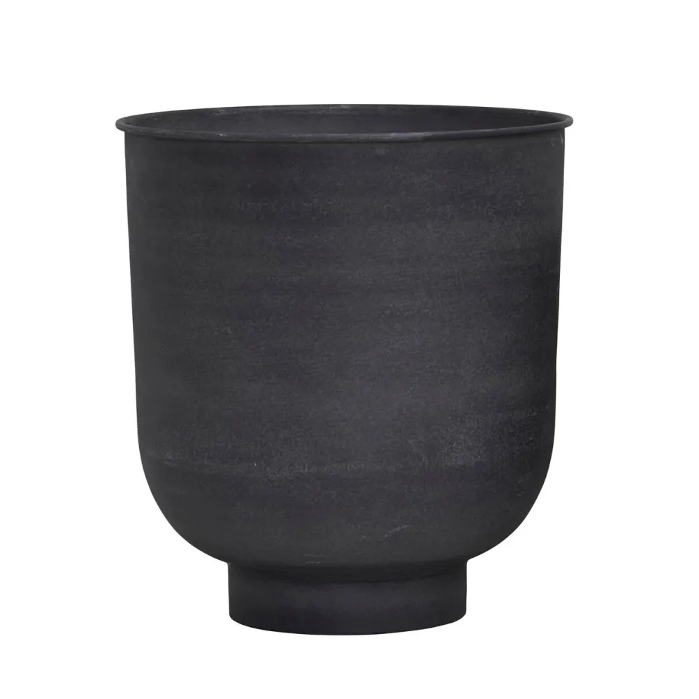 House Doctor Vig Planter Grey Large^ Krukker