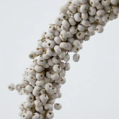 House Doctor Winter Wreath White Large^ Julepynt