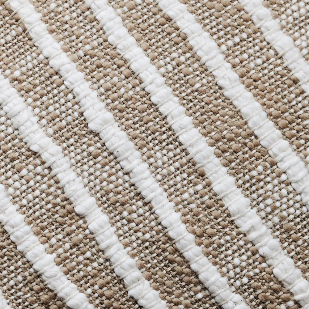 House Doctor Yarn Cushion Light Brown 50x50 cm^ Puder