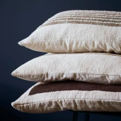 House Doctor Yarn Cushion Light Brown 50x50 cm^ Puder