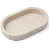 Humdakin Oval Tray Sandstone^ Skåle & Bakker|Badeværelse