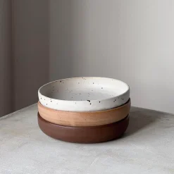 Julie Damhus Studio Oda Fad Lille Beige^ Skåle & Bakker|Keramik & Porcelæn