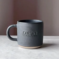 Julie Damhus Studio Oda Farfar Kop Blå^ Keramik & Porcelæn