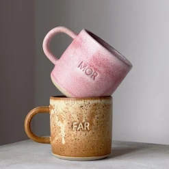 Julie Damhus Studio Oda Far Kop Brun^ Keramik & Porcelæn