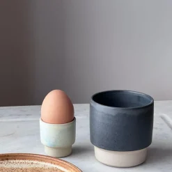 Julie Damhus Studio Oda Æggebæger Mint^ Keramik & Porcelæn