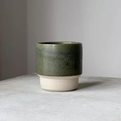 Julie Damhus Studio Oda Krus Grøn^ Keramik & Porcelæn