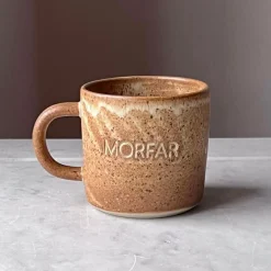 Julie Damhus Studio Oda Morfar Kop Brun^ Keramik & Porcelæn