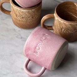 Julie Damhus Studio Oda Mormor Kop Rosa^ Keramik & Porcelæn