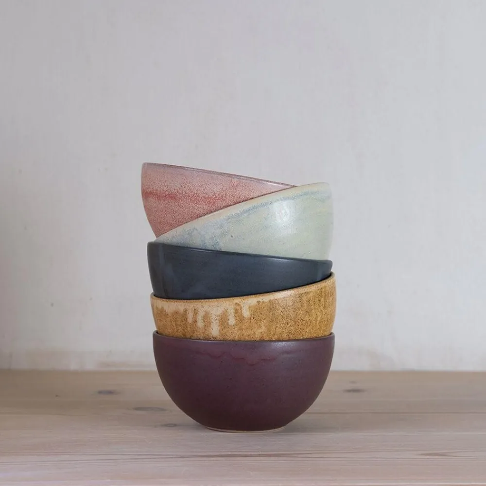 Julie Damhus Studio Oda Skål Mellem Rosa^ Køkken|Keramik & Porcelæn