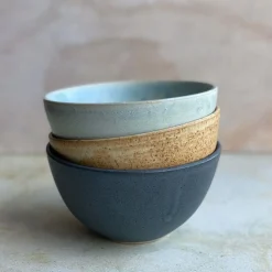 Julie Damhus Studio Oda Skål Mellem Blå^ Køkken|Keramik & Porcelæn