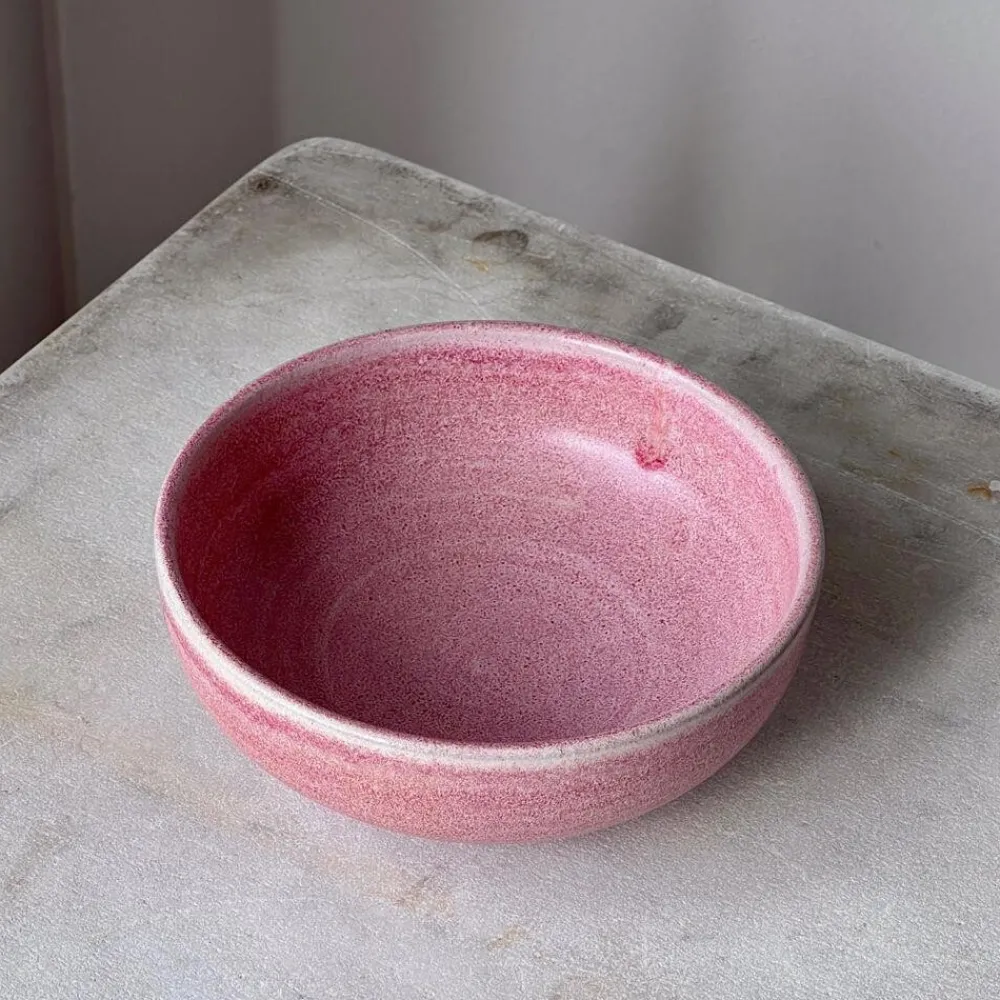 Julie Damhus Studio Oda Skål Lille Rosa^ Køkken|Keramik & Porcelæn