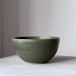 Julie Damhus Studio Oda Skål Mellem Grøn^ Køkken|Keramik & Porcelæn