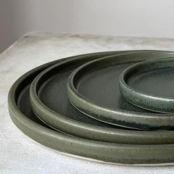Julie Damhus Studio Oda Tallerken Mini Grøn^ Køkken|Keramik & Porcelæn