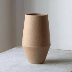 Julie Damhus Studio Oda Vase Beige Stor^ Vaser|Keramik & Porcelæn