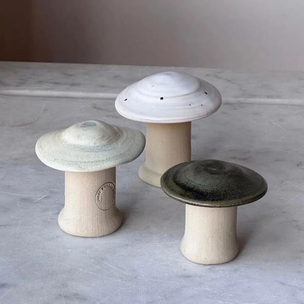 Julie Damhus Studio Svamp Grøn (Lille, Mellem, Stor)^ Julepynt|Juleborddækning