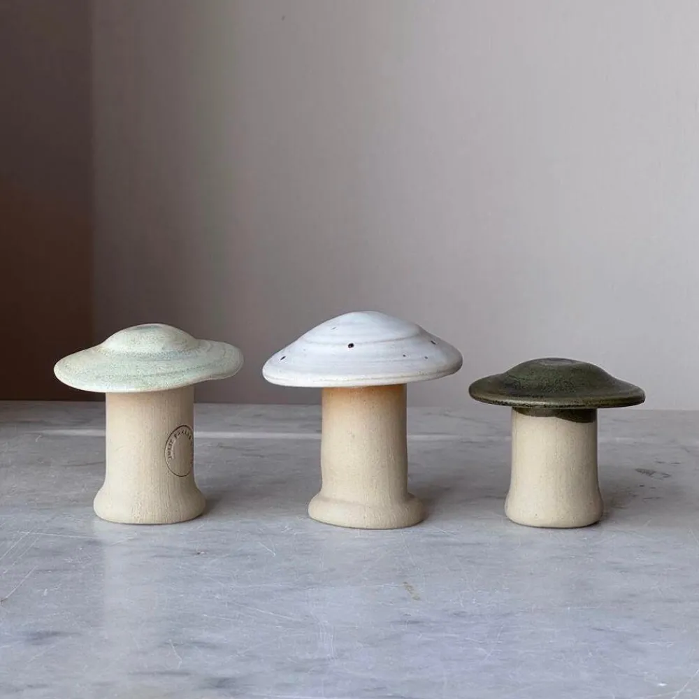 Julie Damhus Studio Svamp Grøn (Lille, Mellem, Stor)^ Julepynt|Juleborddækning