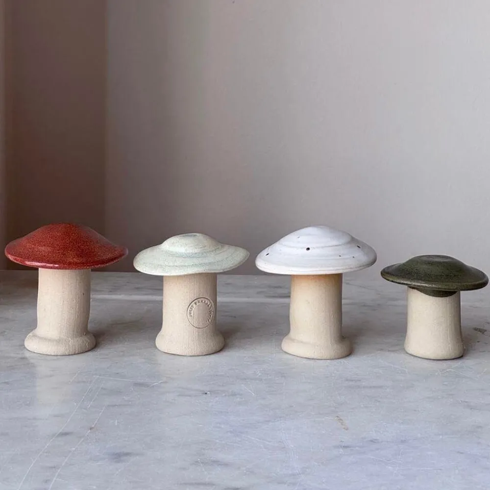 Julie Damhus Studio Svamp Grøn (Lille, Mellem, Stor)^ Julepynt|Juleborddækning