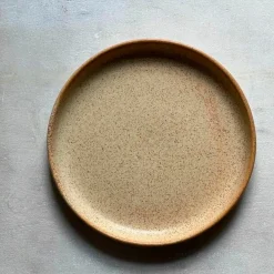 Julie Damhus Studio Toto Tallerken Lille Brun^ Køkken|Keramik & Porcelæn