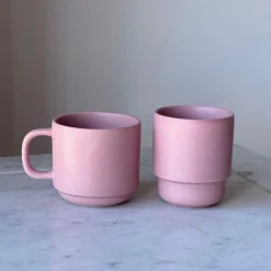 Julie Damhus Studio Toto Krus Rosa^ Keramik & Porcelæn