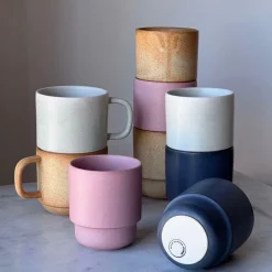 Julie Damhus Studio Toto Krus Rosa^ Keramik & Porcelæn